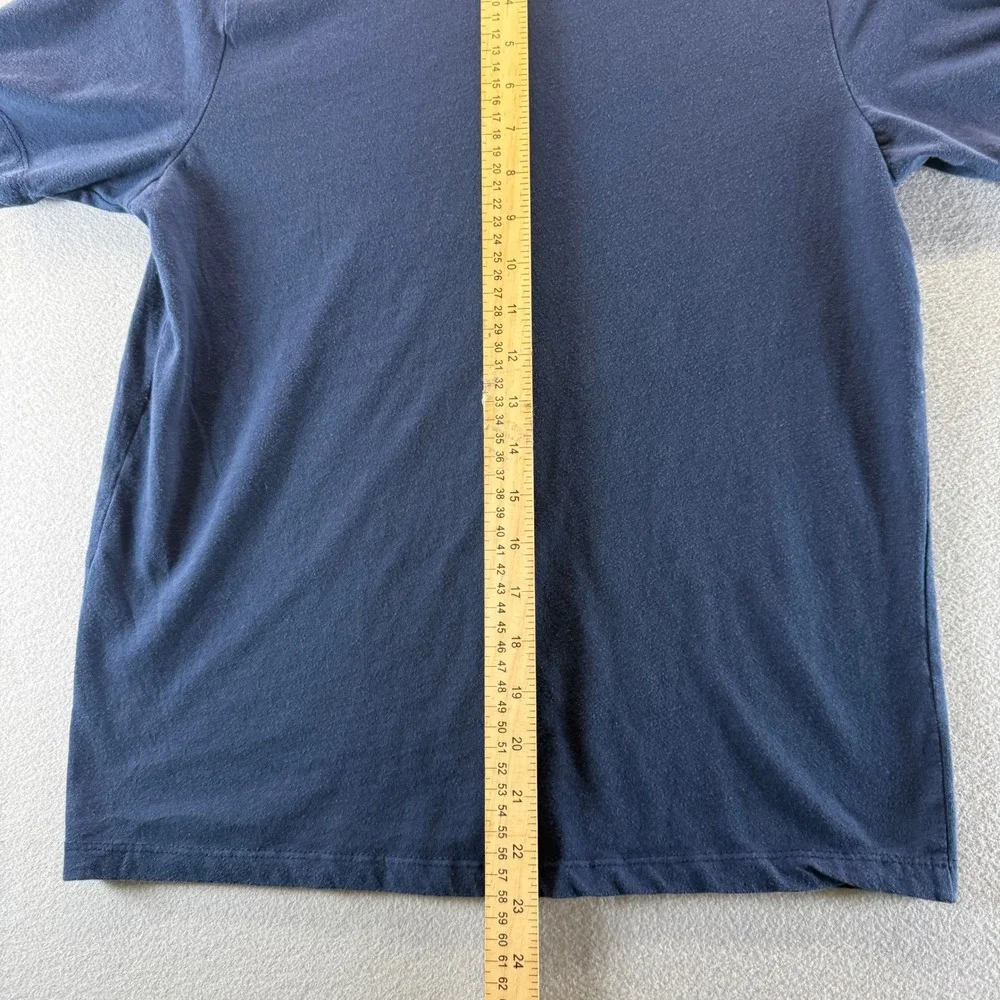 Bluey Hooray Graphic T-Shirt Kids XL 14/16 Navy Blue Short Sleeve Crewneck Tee